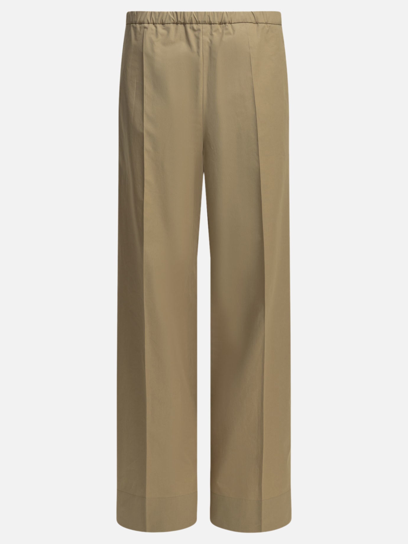 Leisure trousers Solid colour  Beige - Moncler Women | PDP | VIETTI Online Store | Zoom-Modal
