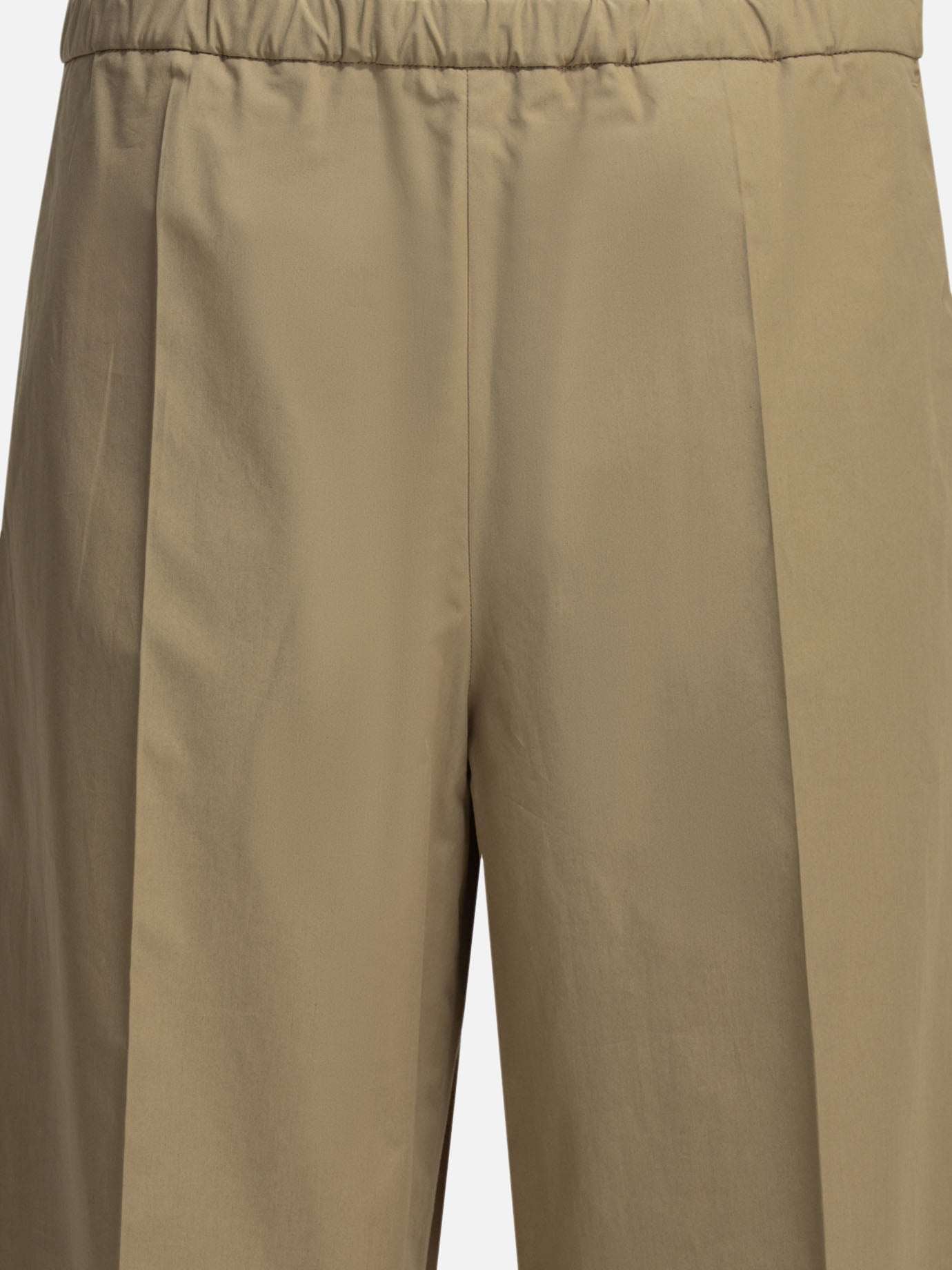 Leisure trousers Solid colour  Beige - Moncler Women | PDP | VIETTI Online Store | thumbnail_3