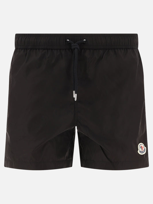 Short da mare Logo  Blu - Moncler Uomo | PDP | VIETTI Online Store 
