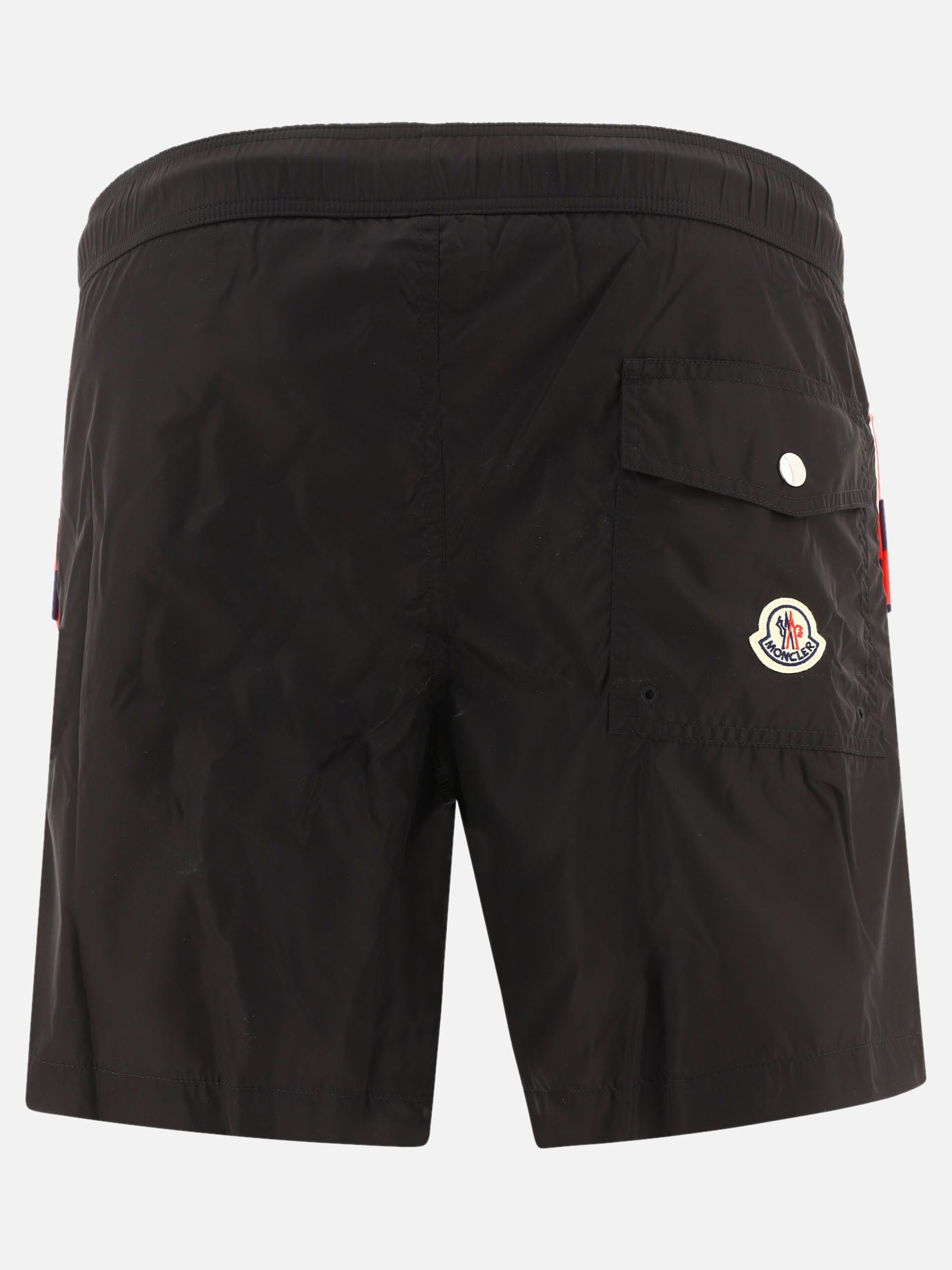 Short da mare Logo  Nero - Moncler Uomo | PDP | VIETTI Online Store | thumbnail_2