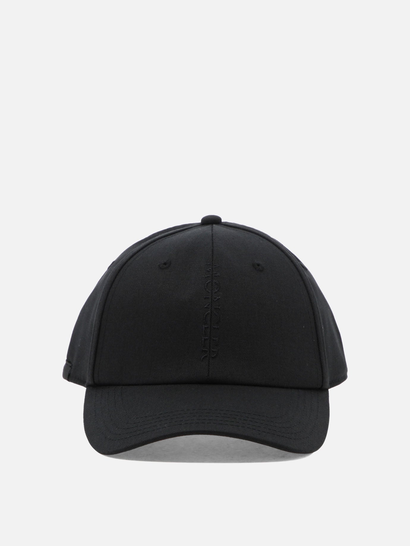 Cappelli da baseball 100% cotton  Nero - Moncler Uomo | PDP | VIETTI Online Store | thumbnail