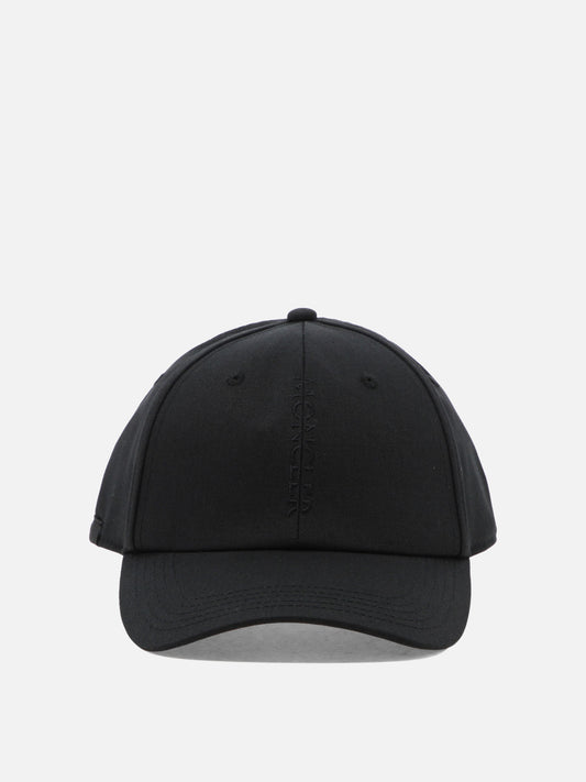 Cappelli da baseball 100% cotton  Nero - Moncler Uomo | VIETTI Online Store 

