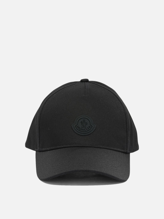Cappelli da baseball 100% cotton  Nero - Moncler Uomo | PDP | VIETTI Online Store 
