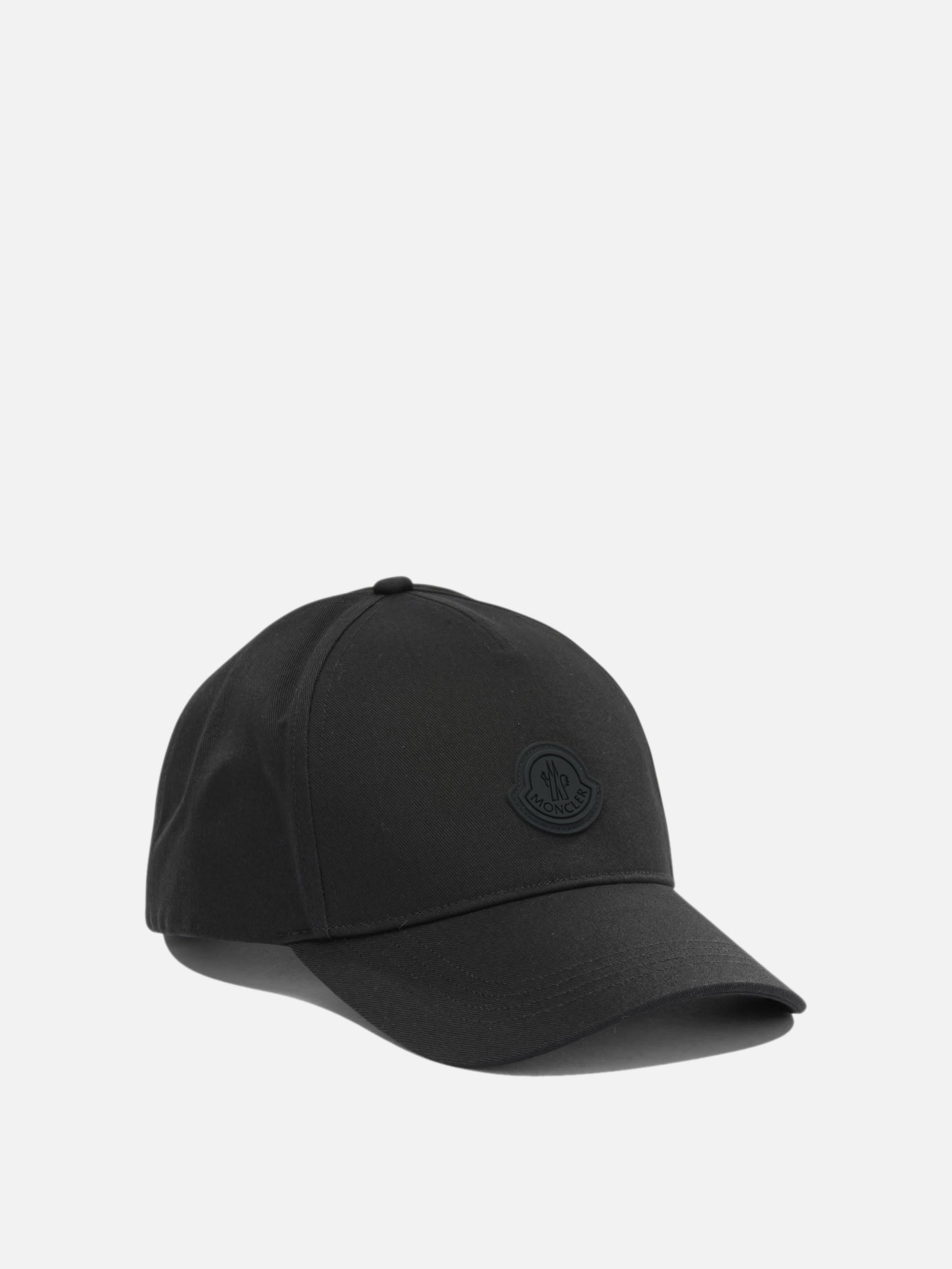 Baseball caps 100% cotton  Black - Moncler Men | PDP | VIETTI Online Store | thumbnail_2