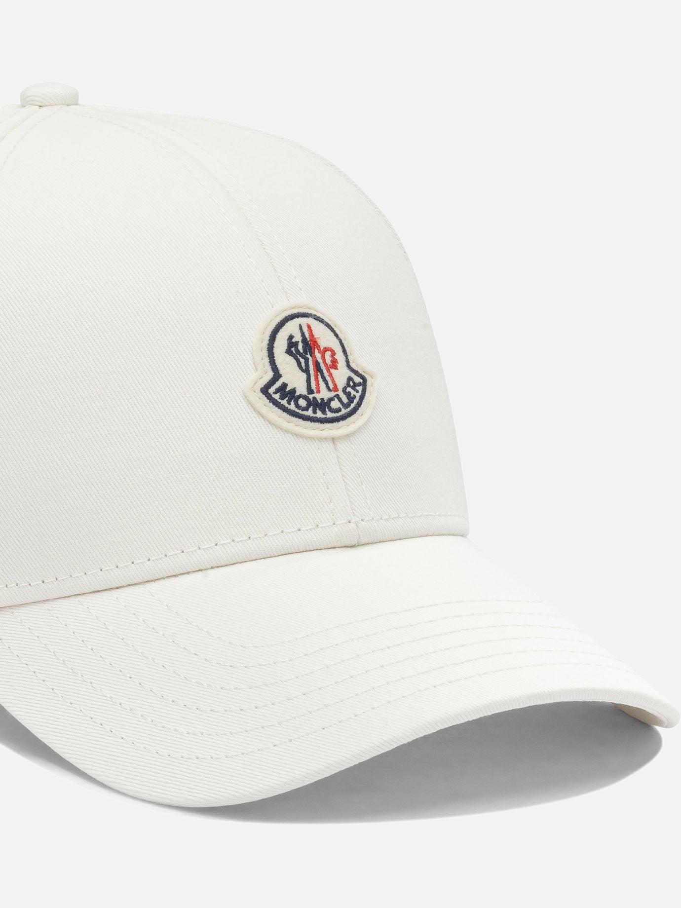 Baseball caps 100% cotton  White - Moncler Men | PDP | VIETTI Online Store | thumbnail_4