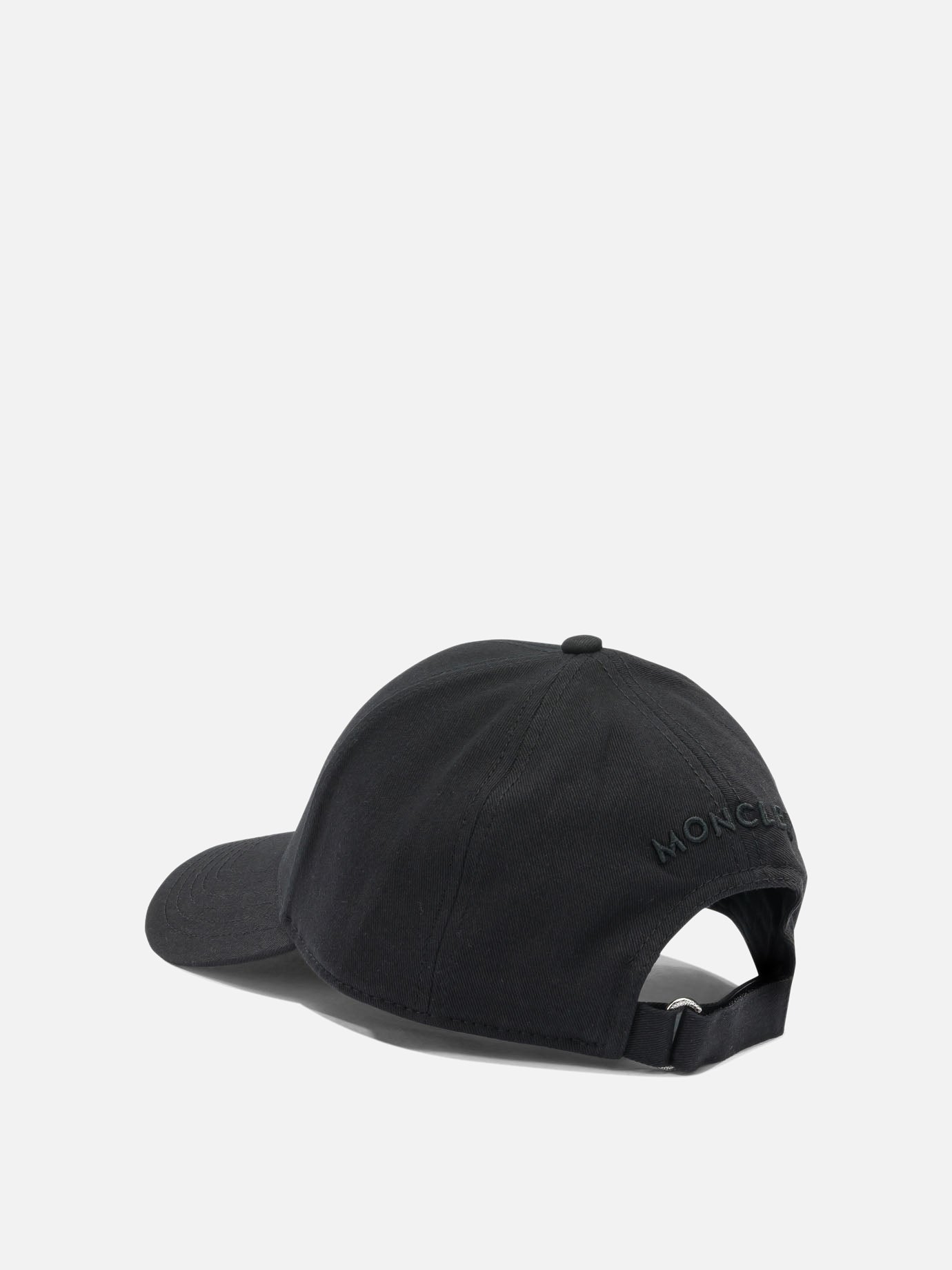 Baseball caps 100% cotton  Black - Moncler Men | PDP | VIETTI Online Store | thumbnail_3