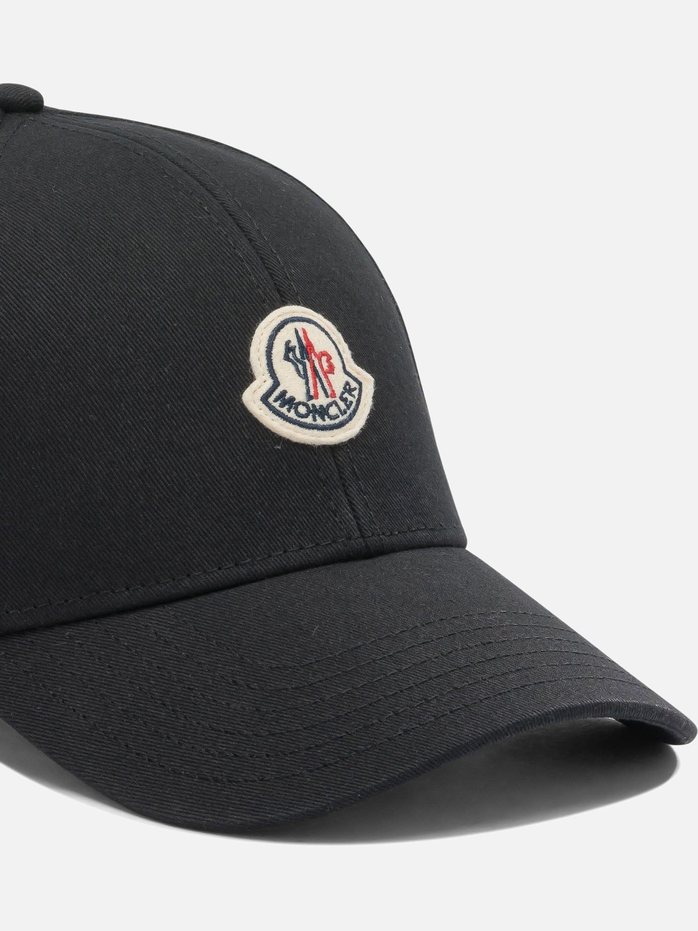 Baseball caps 100% cotton  Black - Moncler Men | PDP | VIETTI Online Store | thumbnail_4