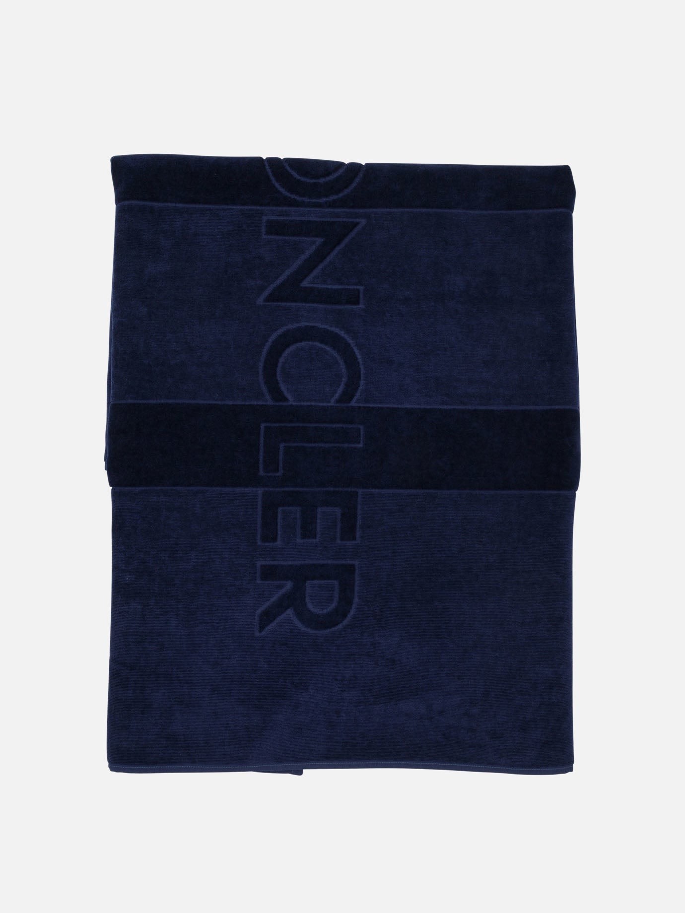 Beach towels 100% cotton  Blue - Moncler Men | PDP | VIETTI Online Store | thumbnail