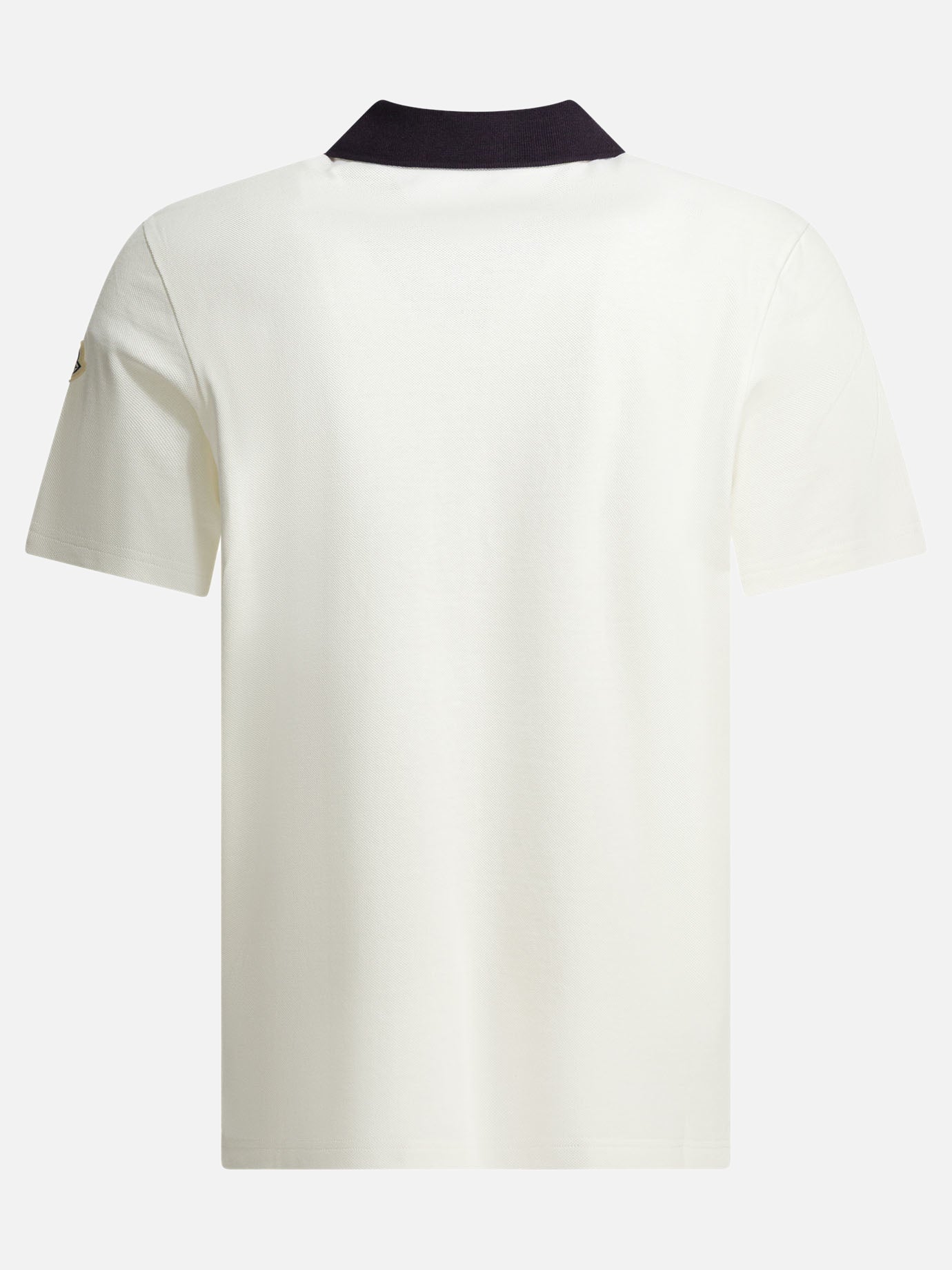 Polo con bottoni 100% cotton  Bianco - Moncler Uomo | PDP | VIETTI Online Store | thumbnail_2