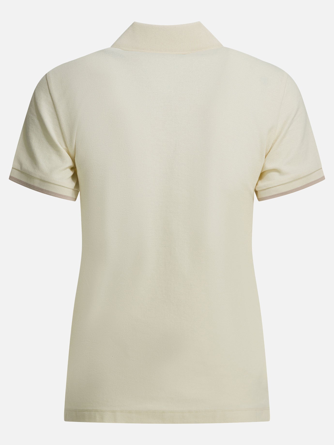 Polo con bottoni Logo  Bianco - Moncler Donna | PDP | VIETTI Online Store | thumbnail_2