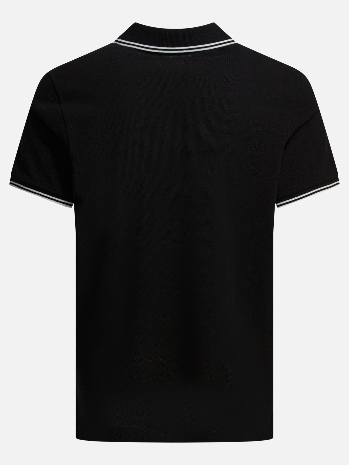 Polo shirts with buttons Logo  Black - Moncler Men | PDP | VIETTI Online Store | thumbnail_2