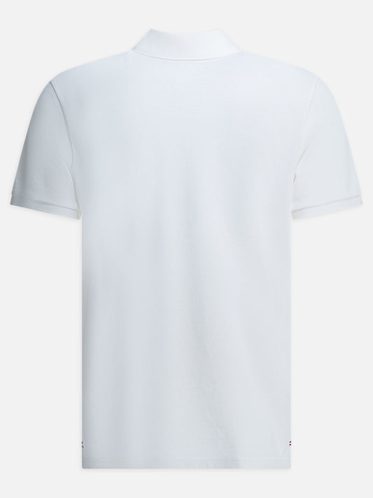 Polo shirts with buttons Logo  White - Moncler Men | PDP | VIETTI Online Store | 2
