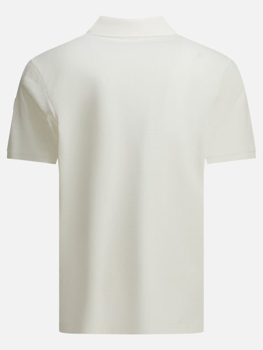 Polo shirts with buttons Logo  White - Moncler Men | PLP | VIETTI Online Store | 2
