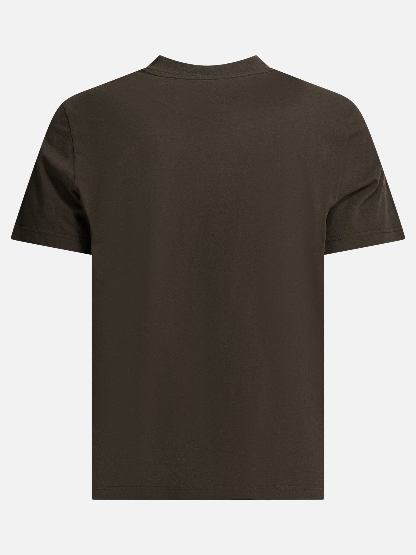 Crewneck t-shirts 100% cotton  Brown - Moncler Men | PDP | VIETTI Online Store | Zoom-Modal_2
