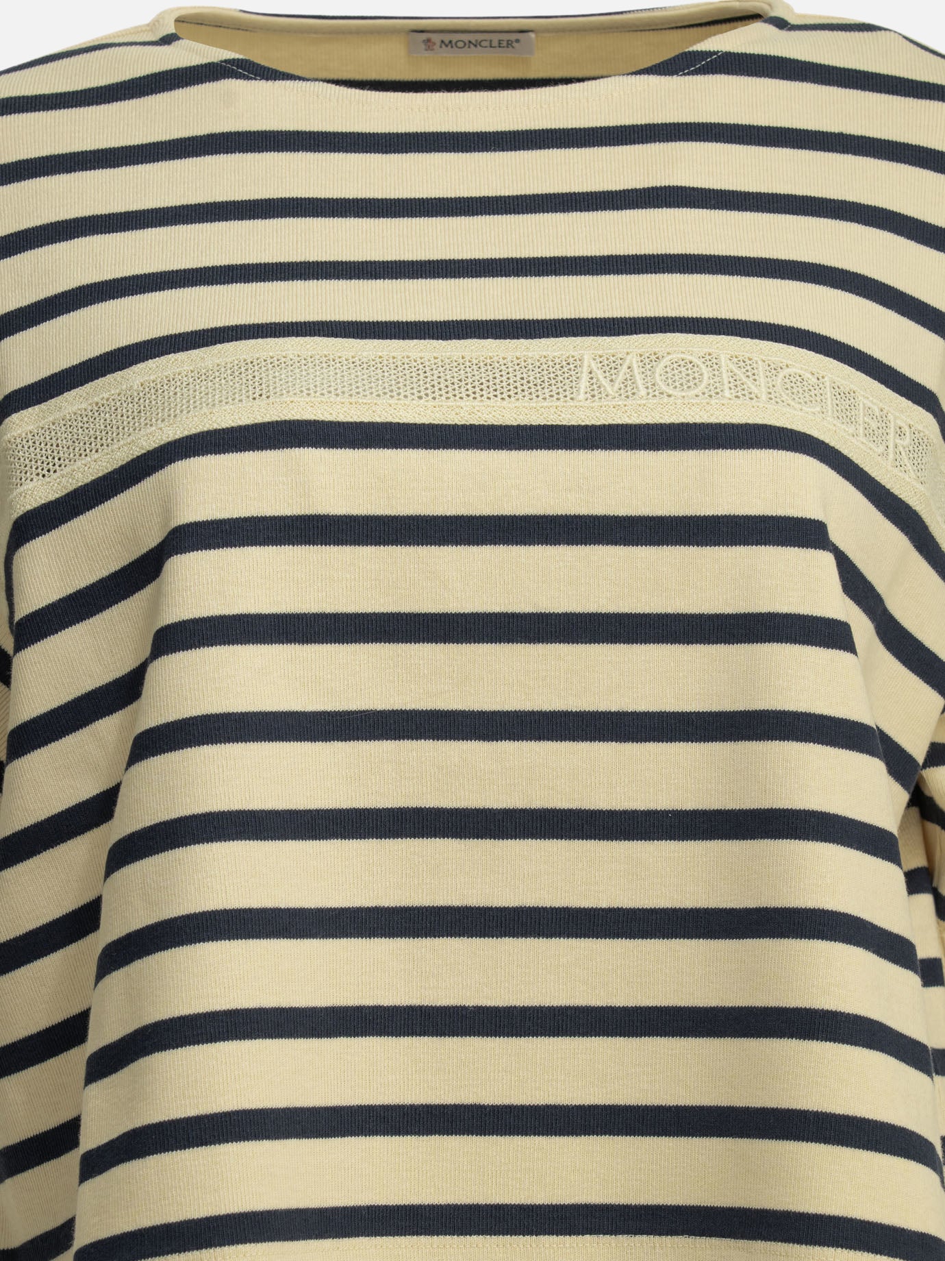 Crewneck t-shirts Logo  Blue - Moncler Women | PDP | VIETTI Online Store | thumbnail_3