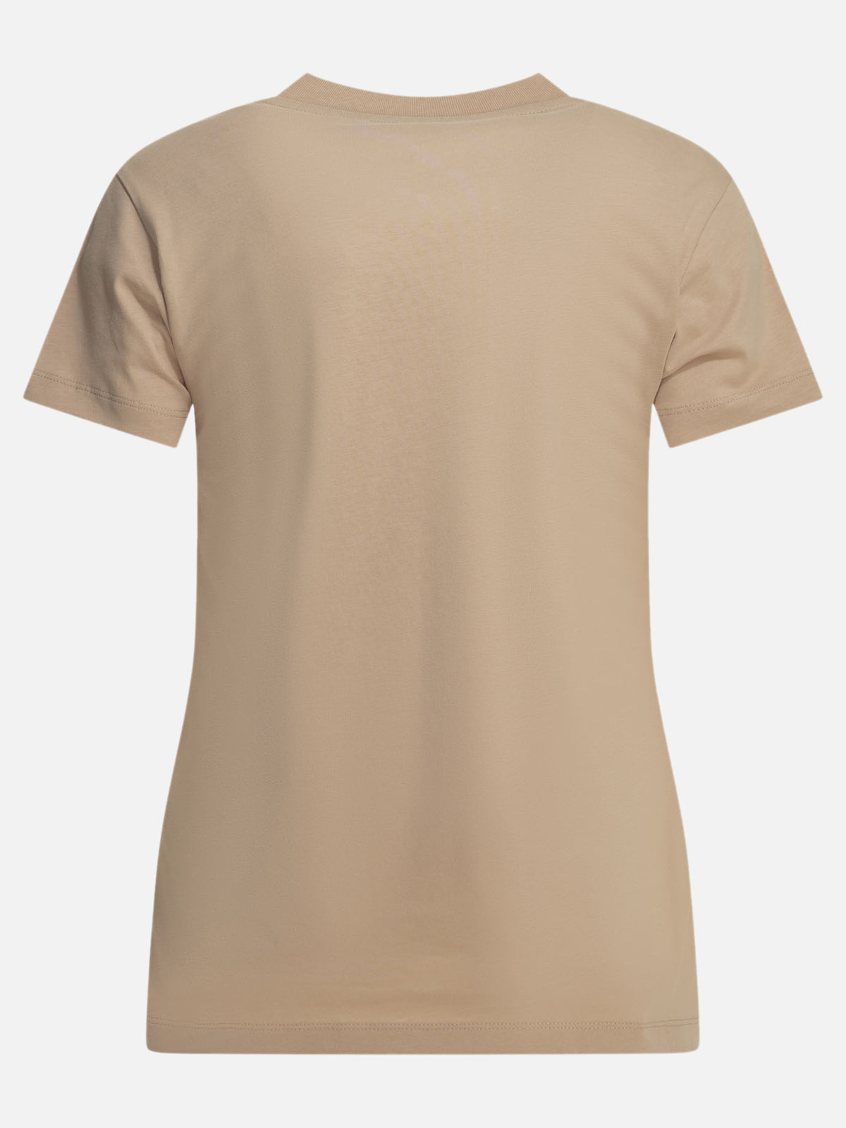 Moncler Crew-neck T-shirt with logo Pink - VIETTI