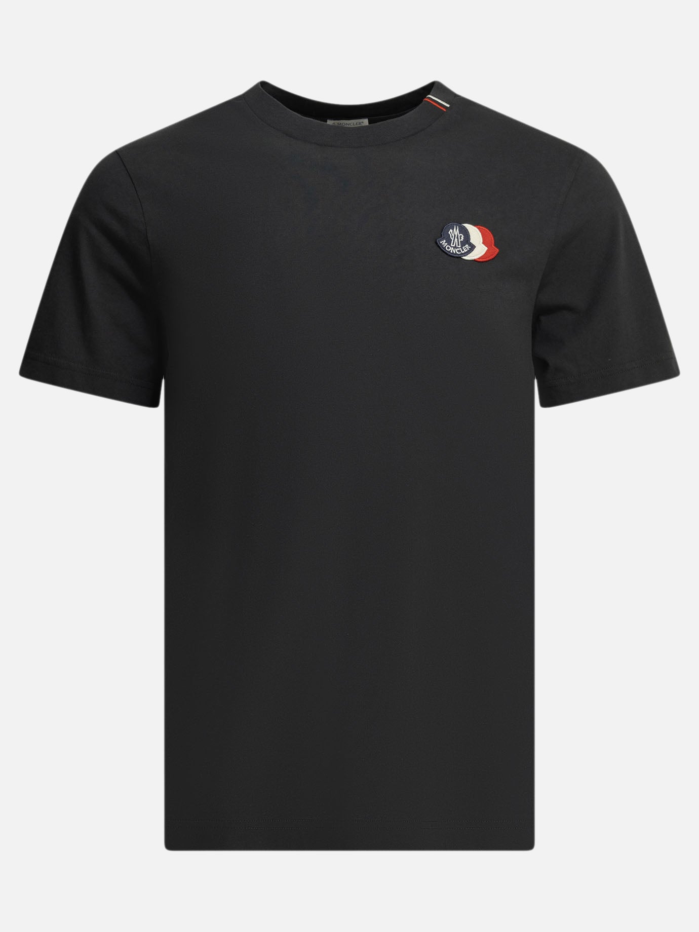 Crewneck t-shirts Logo  Blue - Moncler Men | PDP | VIETTI Online Store | thumbnail