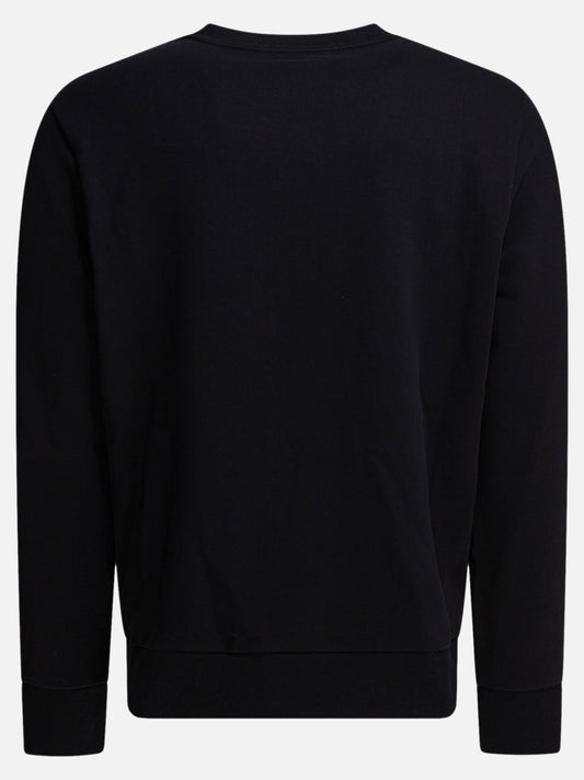 Felpe girocollo Logo  Nero - Moncler Uomo | VIETTI Online Store | 2
