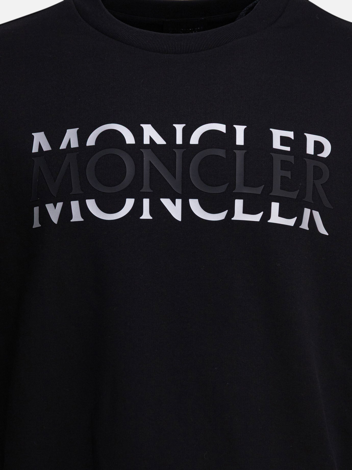 Felpe girocollo Logo  Nero - Moncler Uomo | PDP | VIETTI Online Store | Zoom-Modal_3
