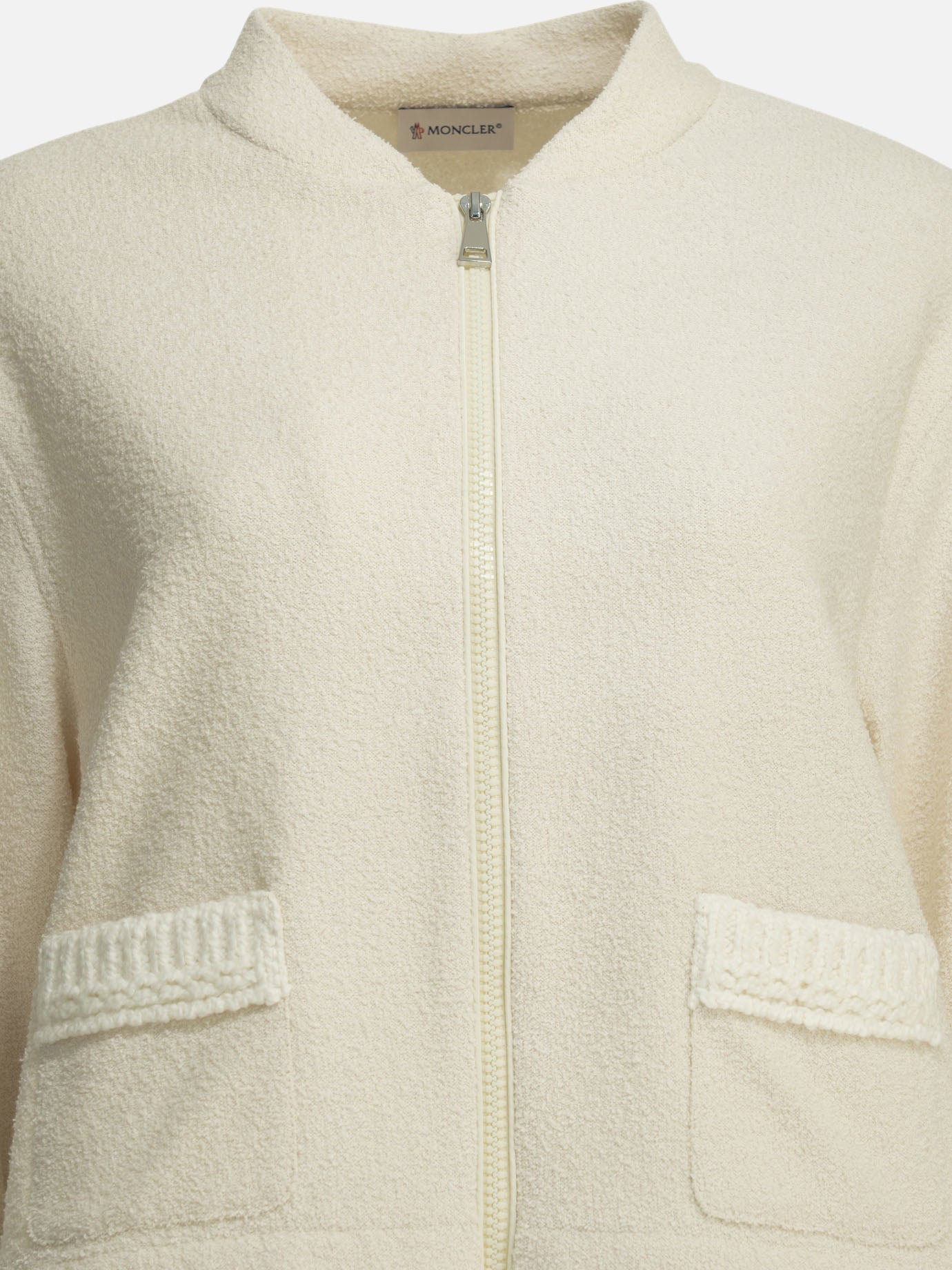 Bomber jackets Solid colour  White - Moncler Women | PDP | VIETTI Online Store | Zoom-Modal_3
