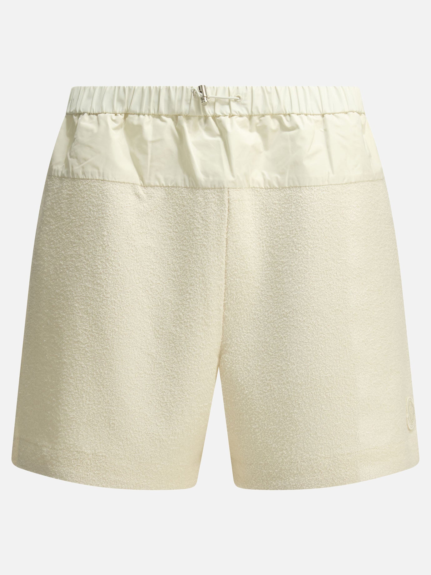 Sweat shorts Solid colour  White - Moncler Women | PDP | VIETTI Online Store | thumbnail