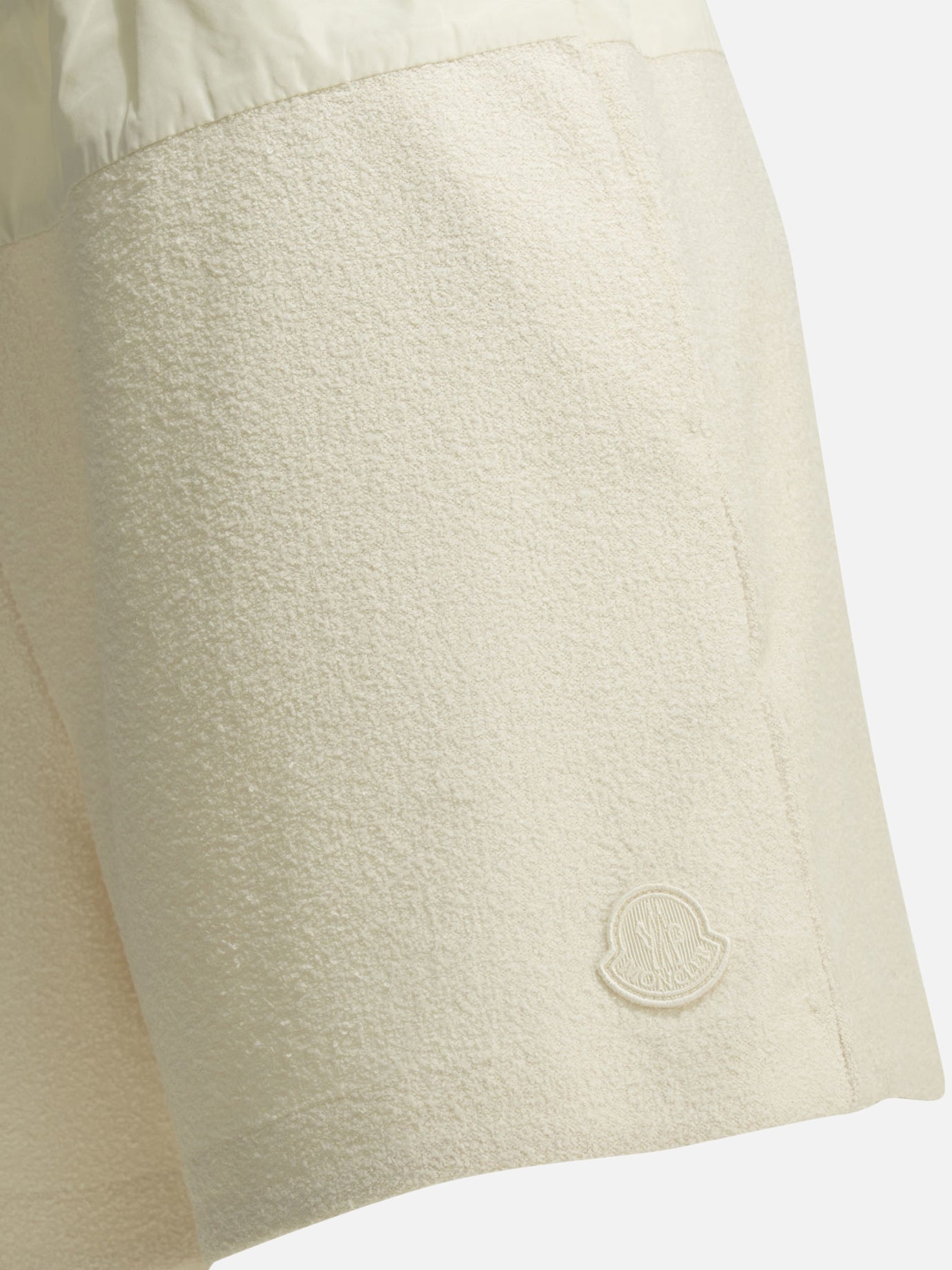 Sweat shorts Solid colour  White - Moncler Women | PDP | VIETTI Online Store | thumbnail_3