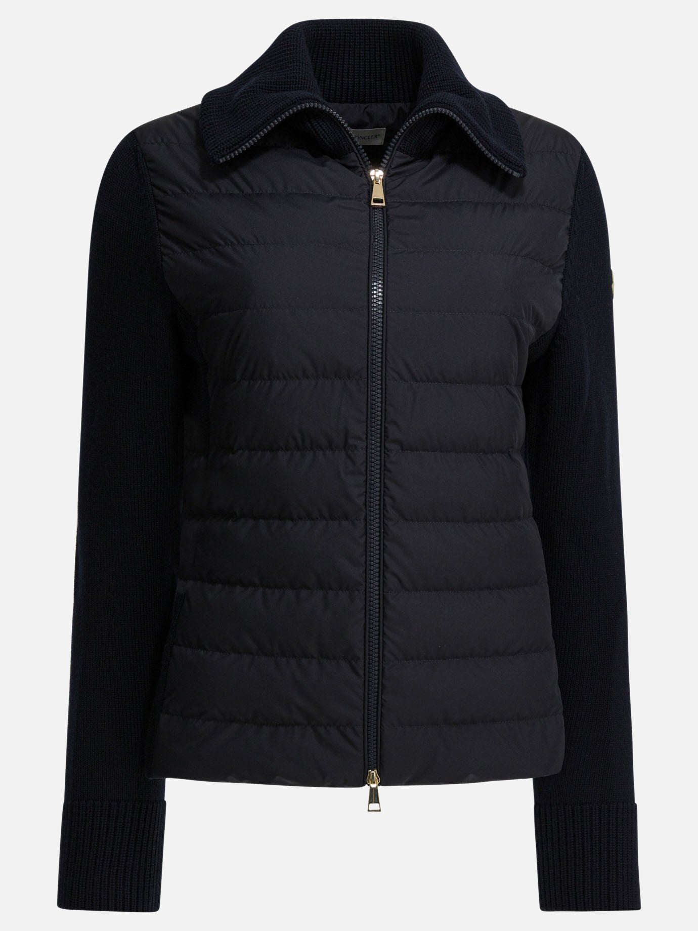 Down jackets Logo  Blue - Moncler Women | PDP | VIETTI Online Store | thumbnail
