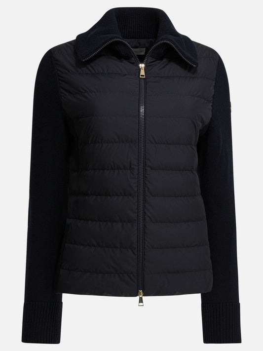 Down jackets Logo  Blue - Moncler Women | PLP | VIETTI Online Store 

