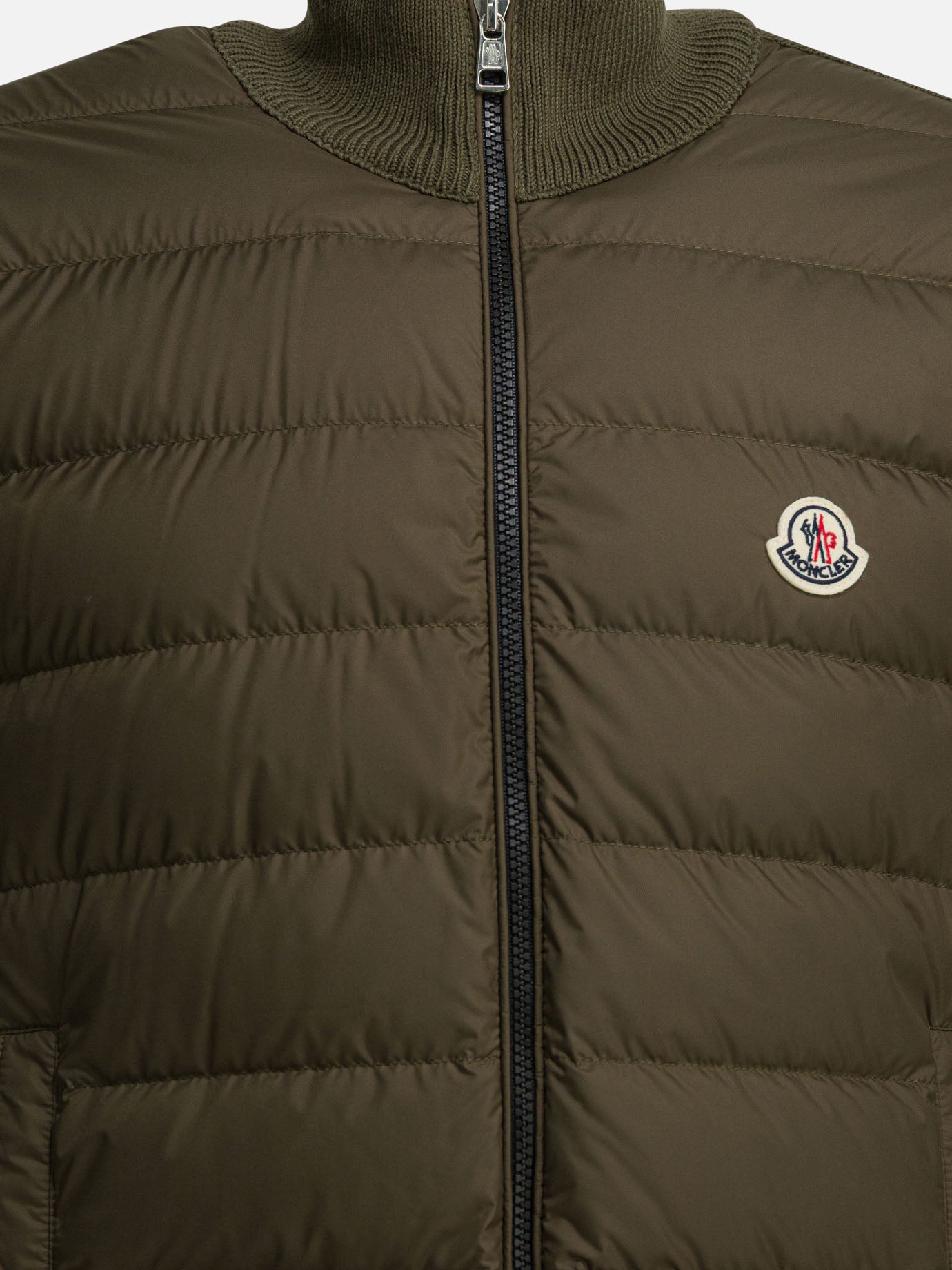 Piumini corti Logo  Verde - Moncler Uomo | PDP | VIETTI Online Store | thumbnail_3