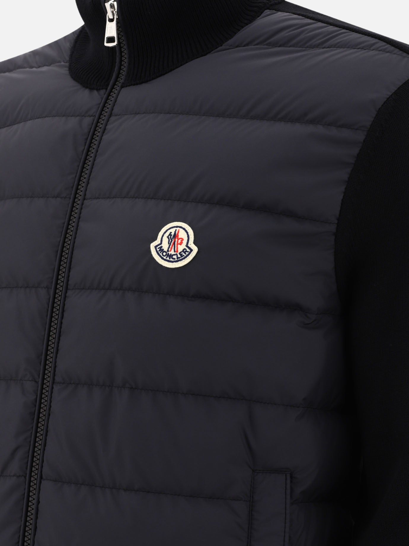 Down jackets Logo  Blue - Moncler Men | PDP | VIETTI Online Store | Zoom-Modal_4

