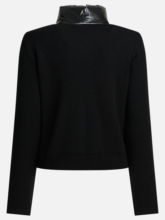 Piumini corti Logo  Nero - Moncler Donna | PDP | VIETTI Online Store | 2
