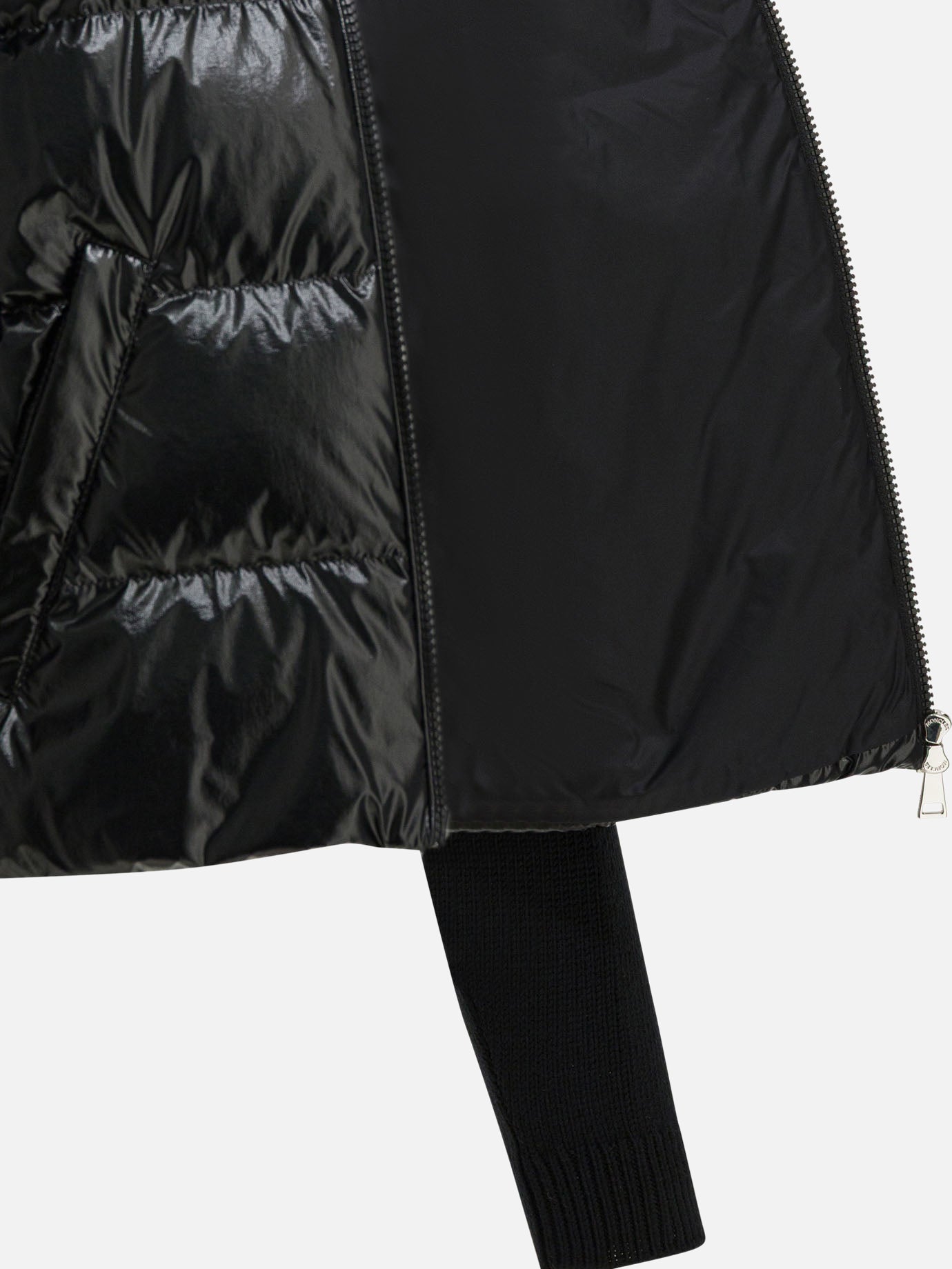 Down jackets Logo  Black - Moncler Women | PDP | VIETTI Online Store | Zoom-Modal_4
