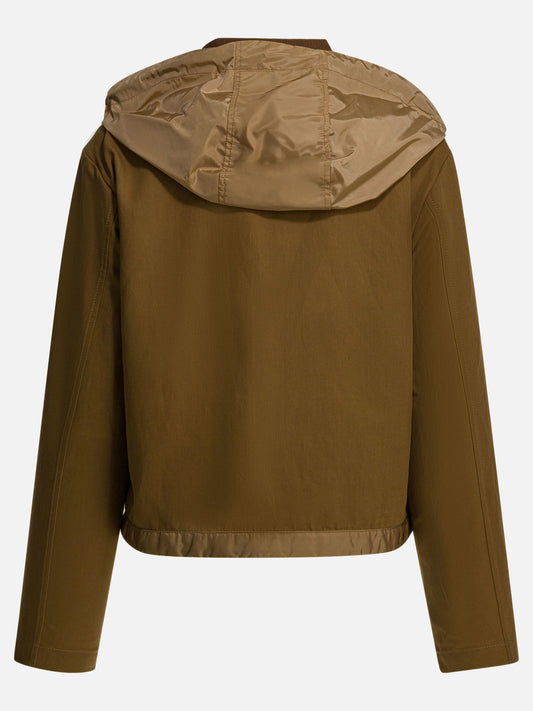 Quilted & Utility Jackets Logo  Brown - Moncler Women | PLP | VIETTI Online Store | 2
