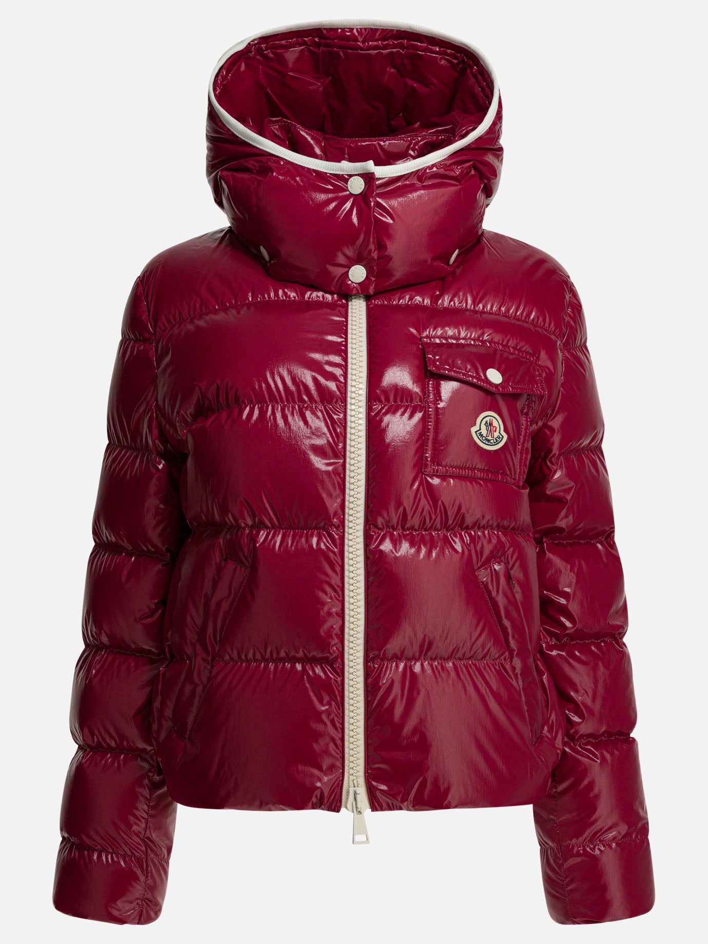 Piumini corti Logo  Fucsia - Moncler Donna | PDP | VIETTI Online Store | thumbnail