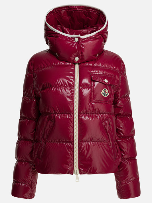 Piumini corti Logo  Fucsia - Moncler Donna | VIETTI Online Store 
