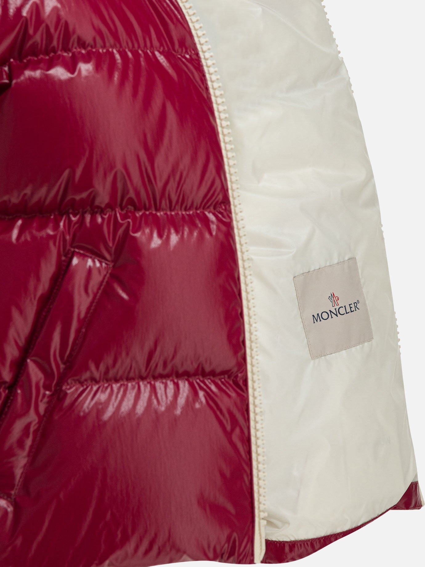 Piumini corti Logo  Fucsia - Moncler Donna | PDP | VIETTI Online Store | Zoom-Modal_4
