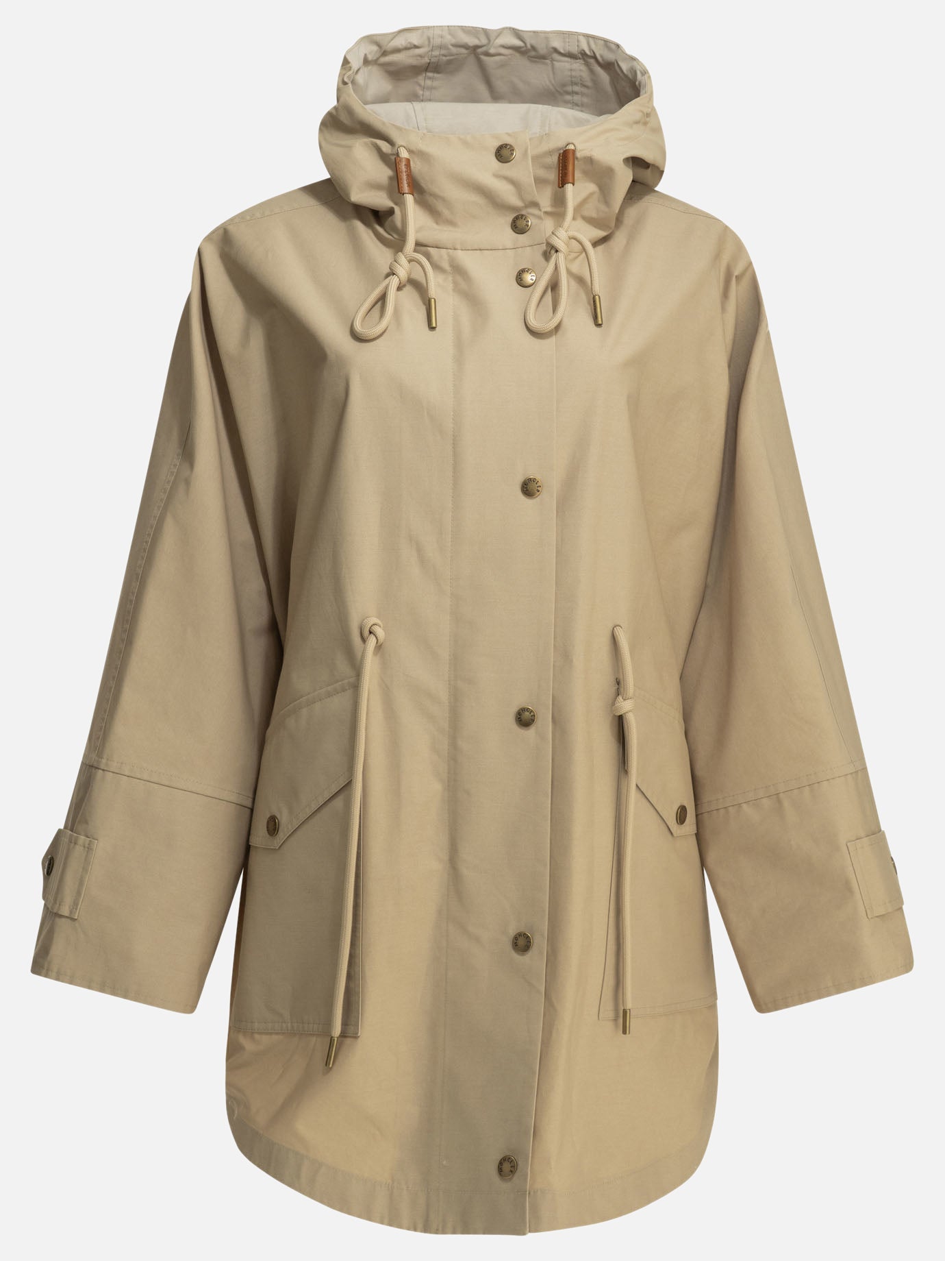 Parkas Logo  Beige - Moncler Women | PDP | VIETTI Online Store | Zoom-Modal
