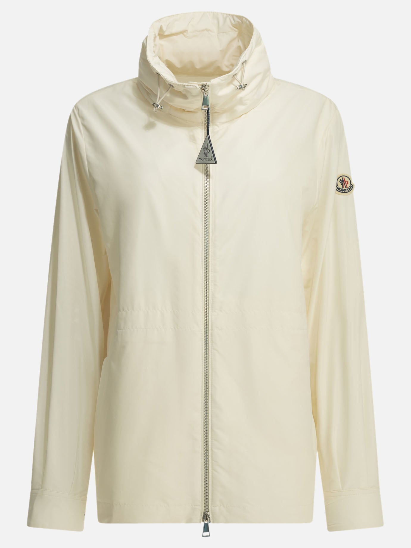 Quilted & Utility Jackets Logo  White - Moncler Women | PDP | VIETTI Online Store | thumbnail