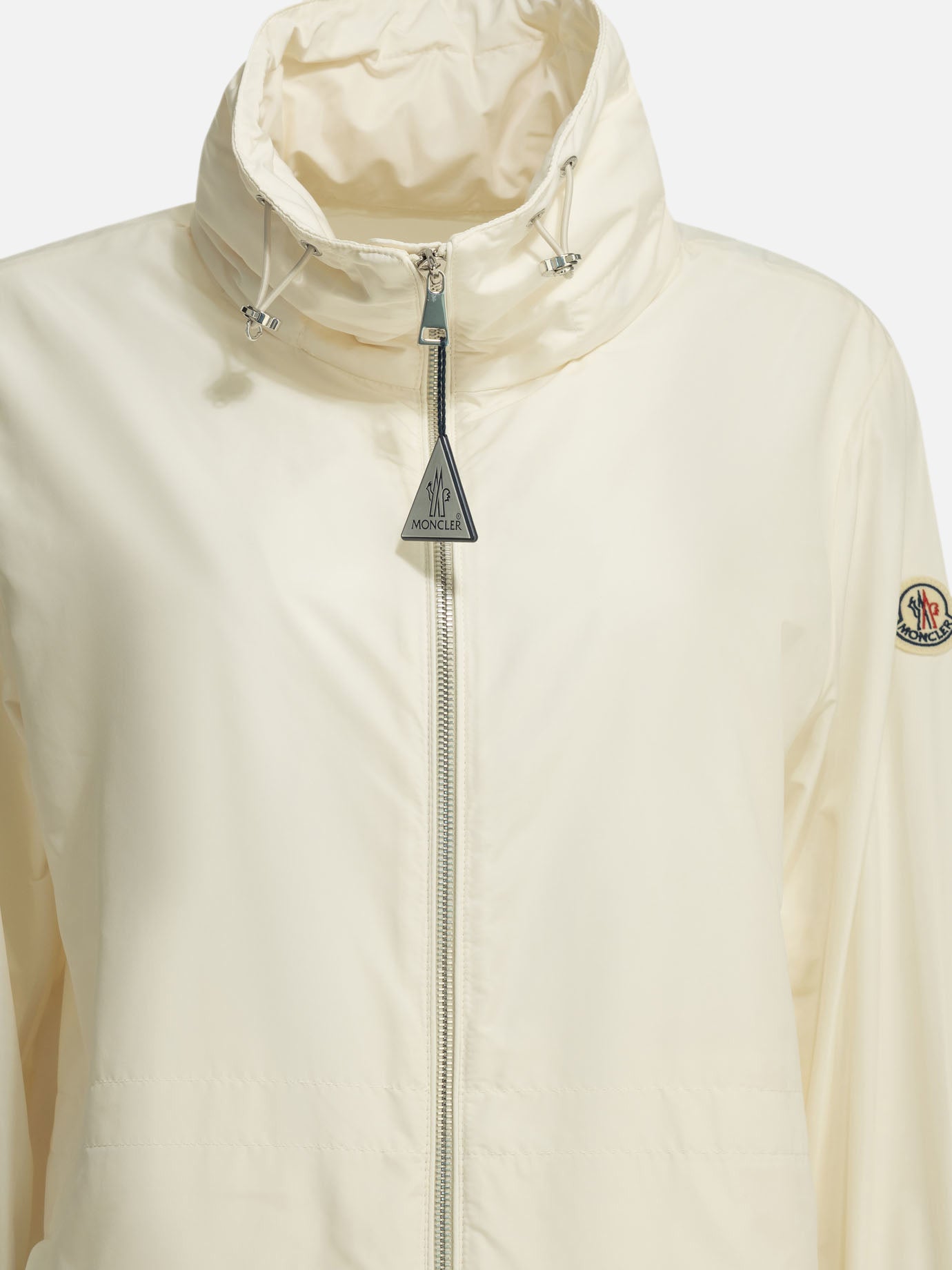 Quilted & Utility Jackets Logo  White - Moncler Women | PDP | VIETTI Online Store | thumbnail_3