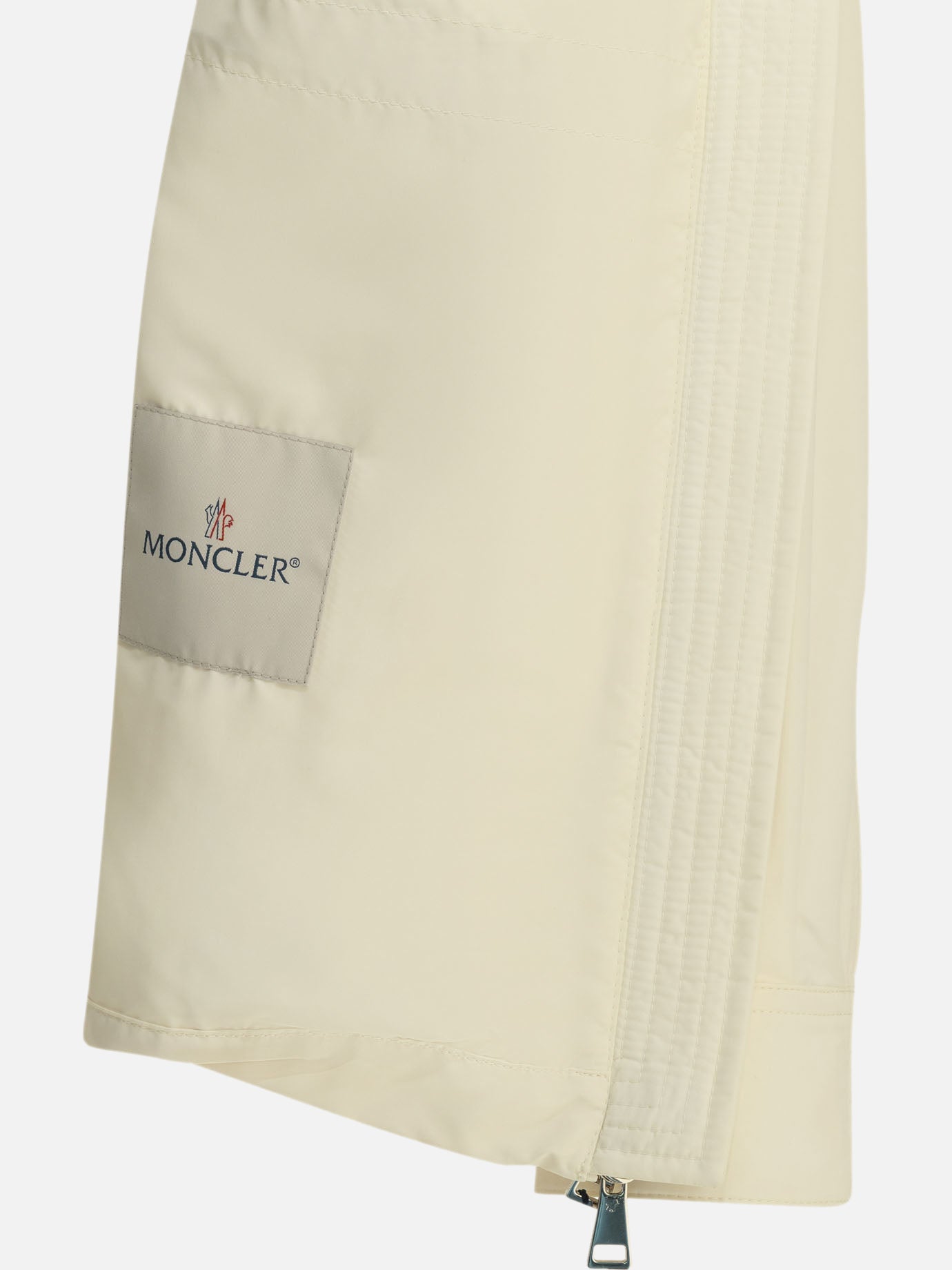 Quilted & Utility Jackets Logo  White - Moncler Women | PDP | VIETTI Online Store | thumbnail_4