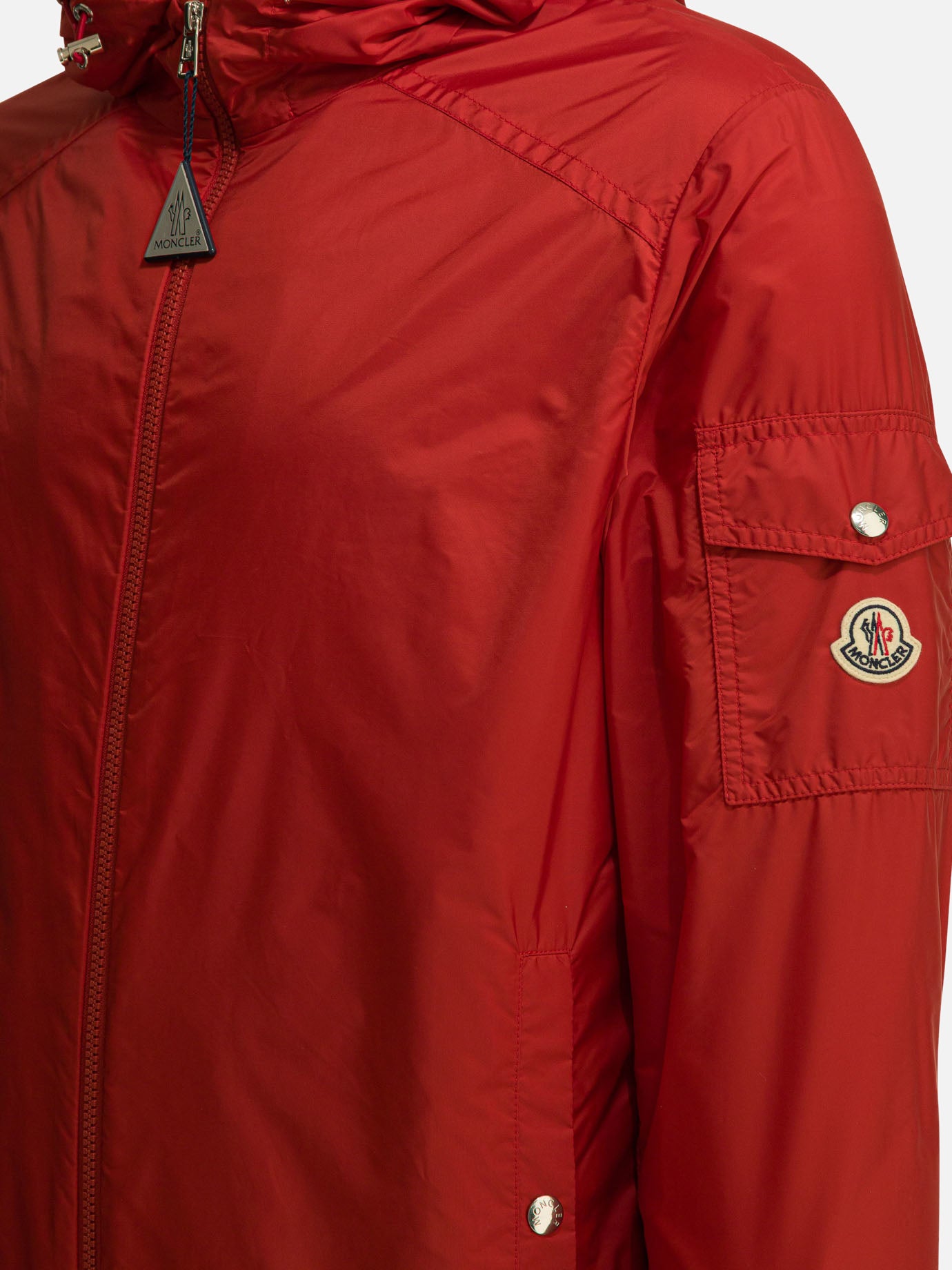 Raincoats & Trench coats Logo  Red - Moncler Men | PDP | VIETTI Online Store | Zoom-Modal_3
