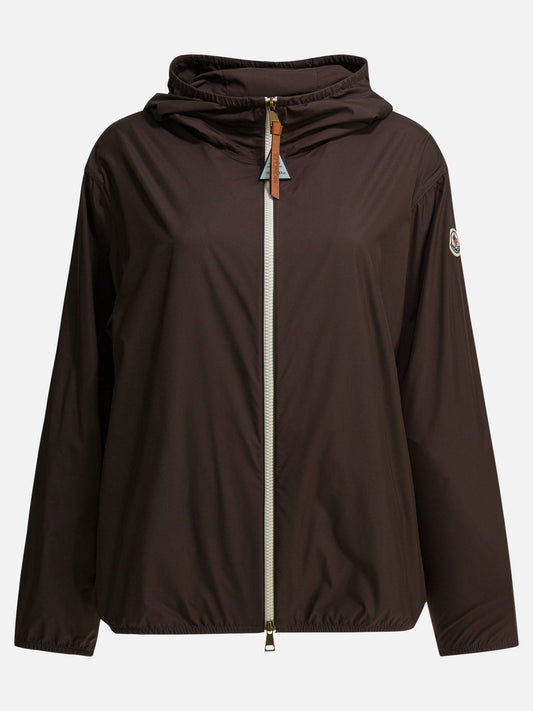 Giacche a vento Logo  Marrone - Moncler Donna | VIETTI Online Store 
