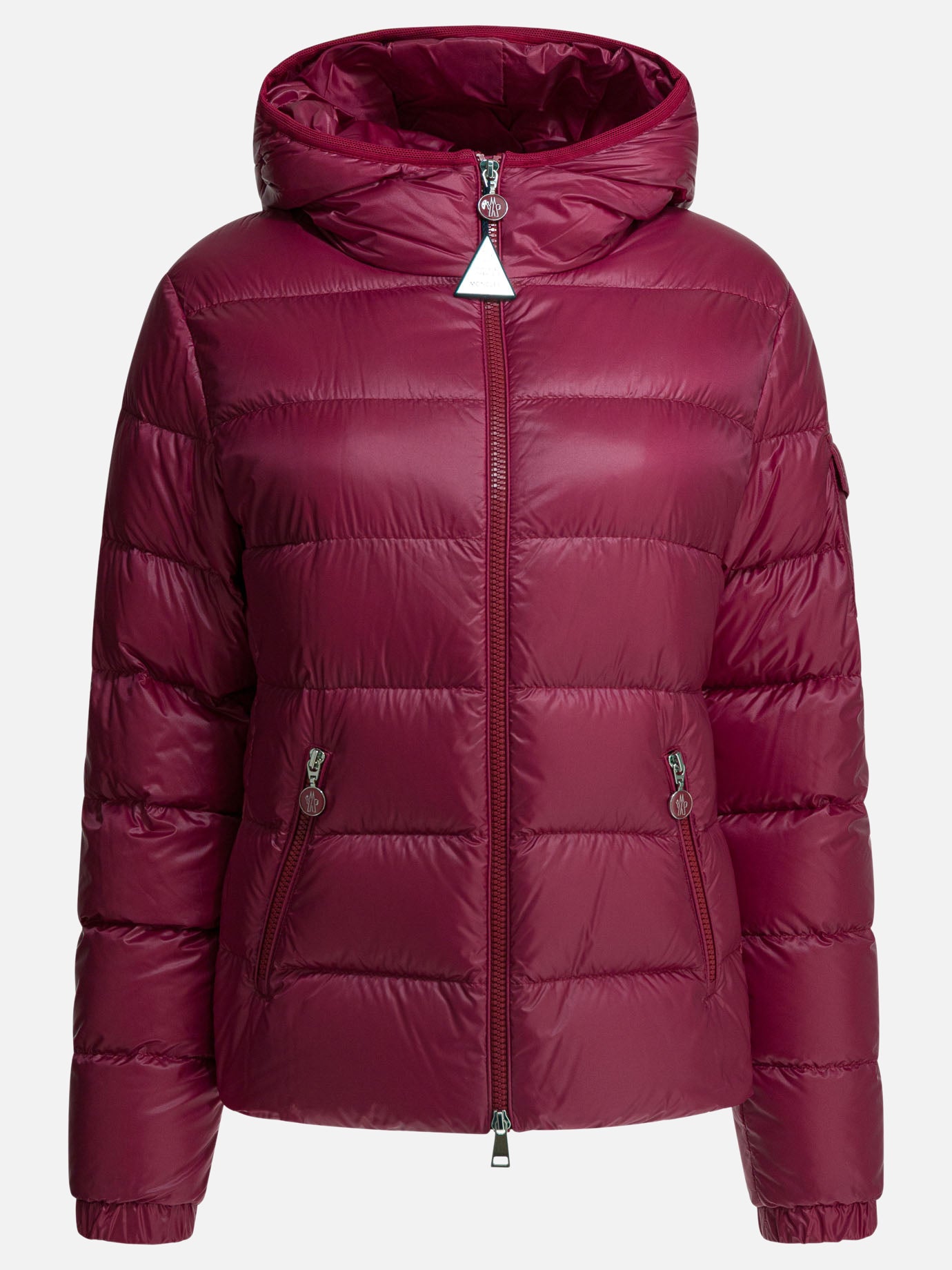 Piumini corti Logo  Fucsia - Moncler Donna | PDP | VIETTI Online Store | Zoom-Modal
