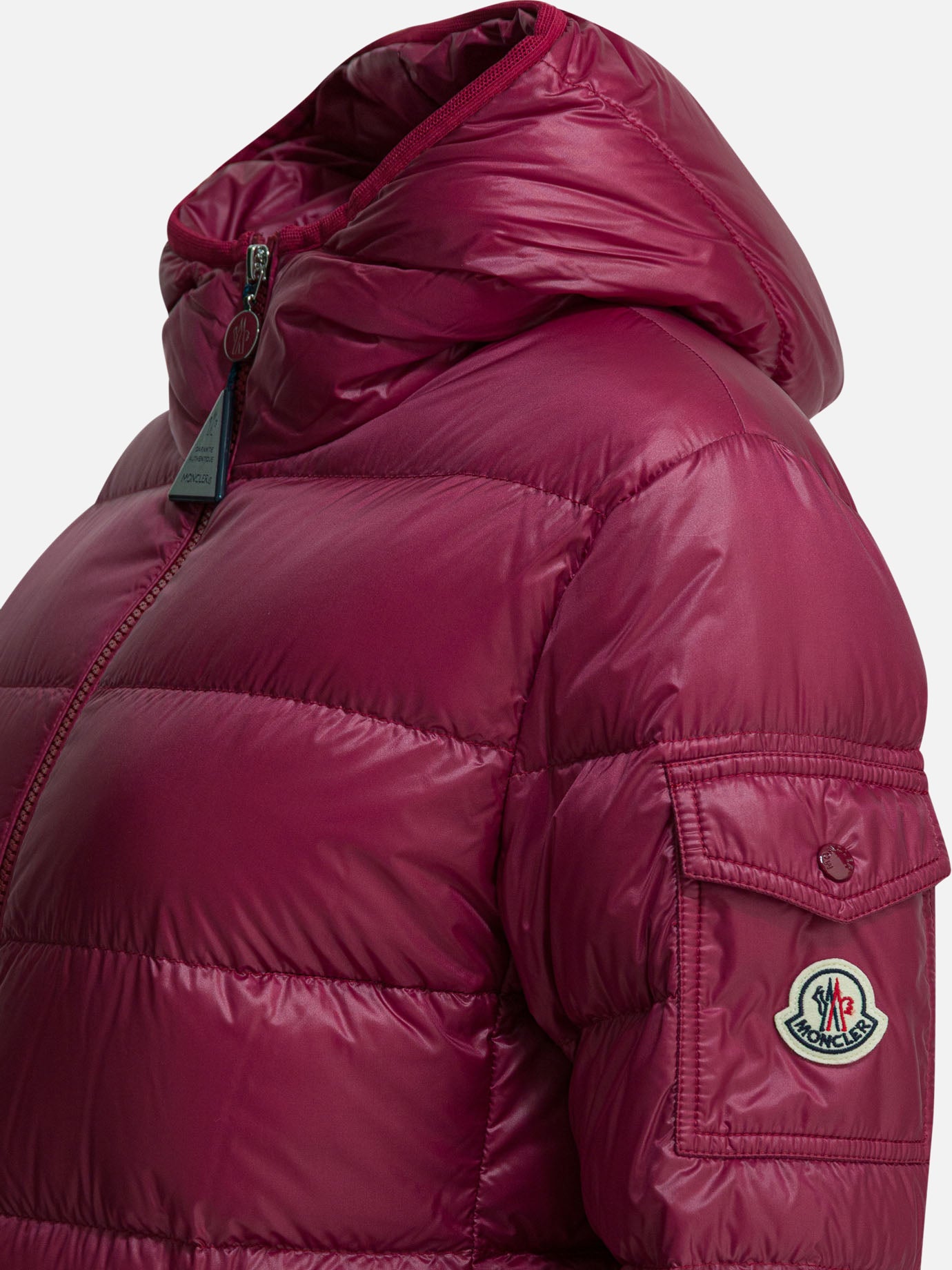 Piumini corti Logo  Fucsia - Moncler Donna | PDP | VIETTI Online Store | Zoom-Modal_2
