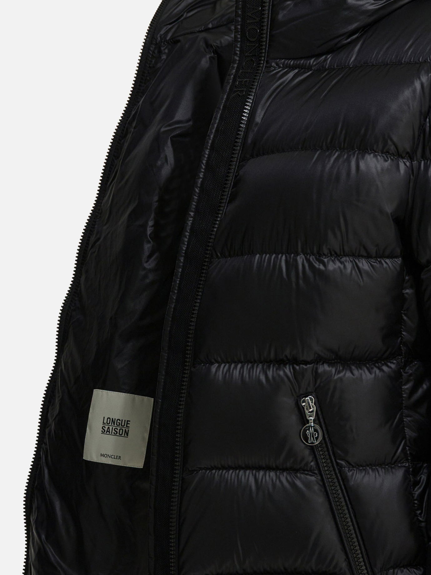 Down jackets Logo  Black - Moncler Women | PDP | VIETTI Online Store | Zoom-Modal_4
