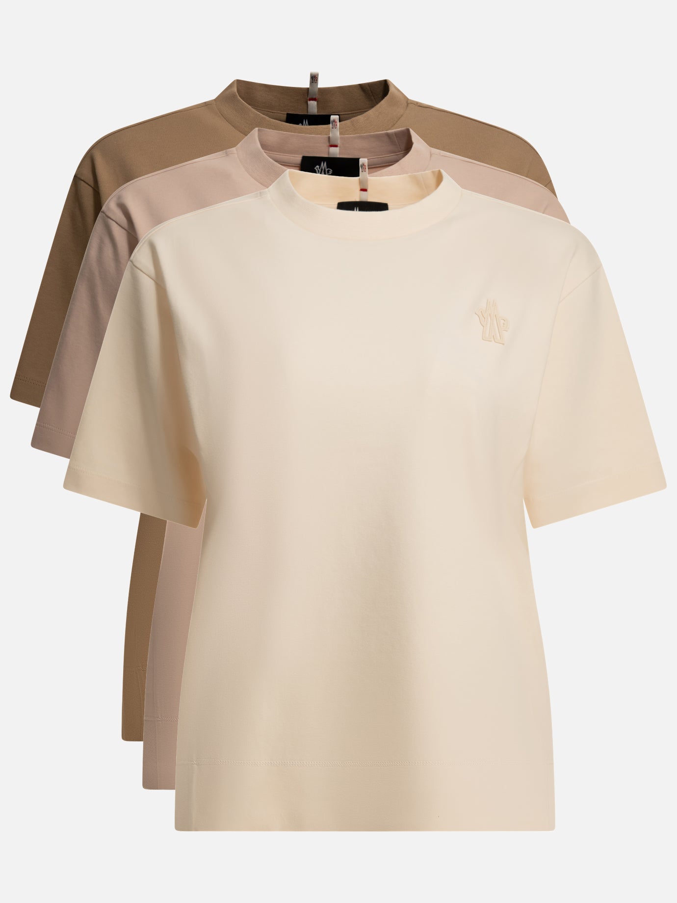 Crewneck t-shirts Logo  Multicolor - Moncler Grenoble Women | PDP | VIETTI Online Store | thumbnail