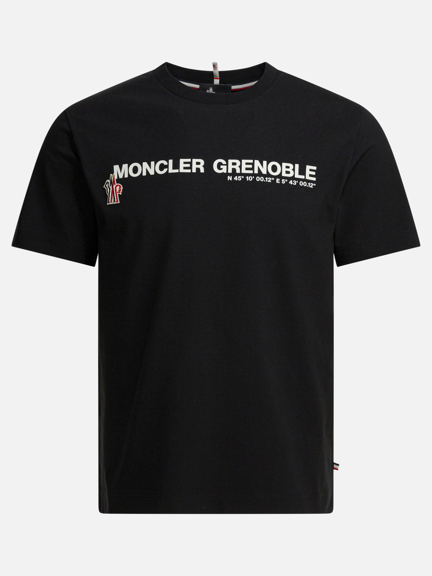 Crewneck t-shirts Logo  Black - Moncler Grenoble Men | PDP | VIETTI Online Store | Zoom-Modal
