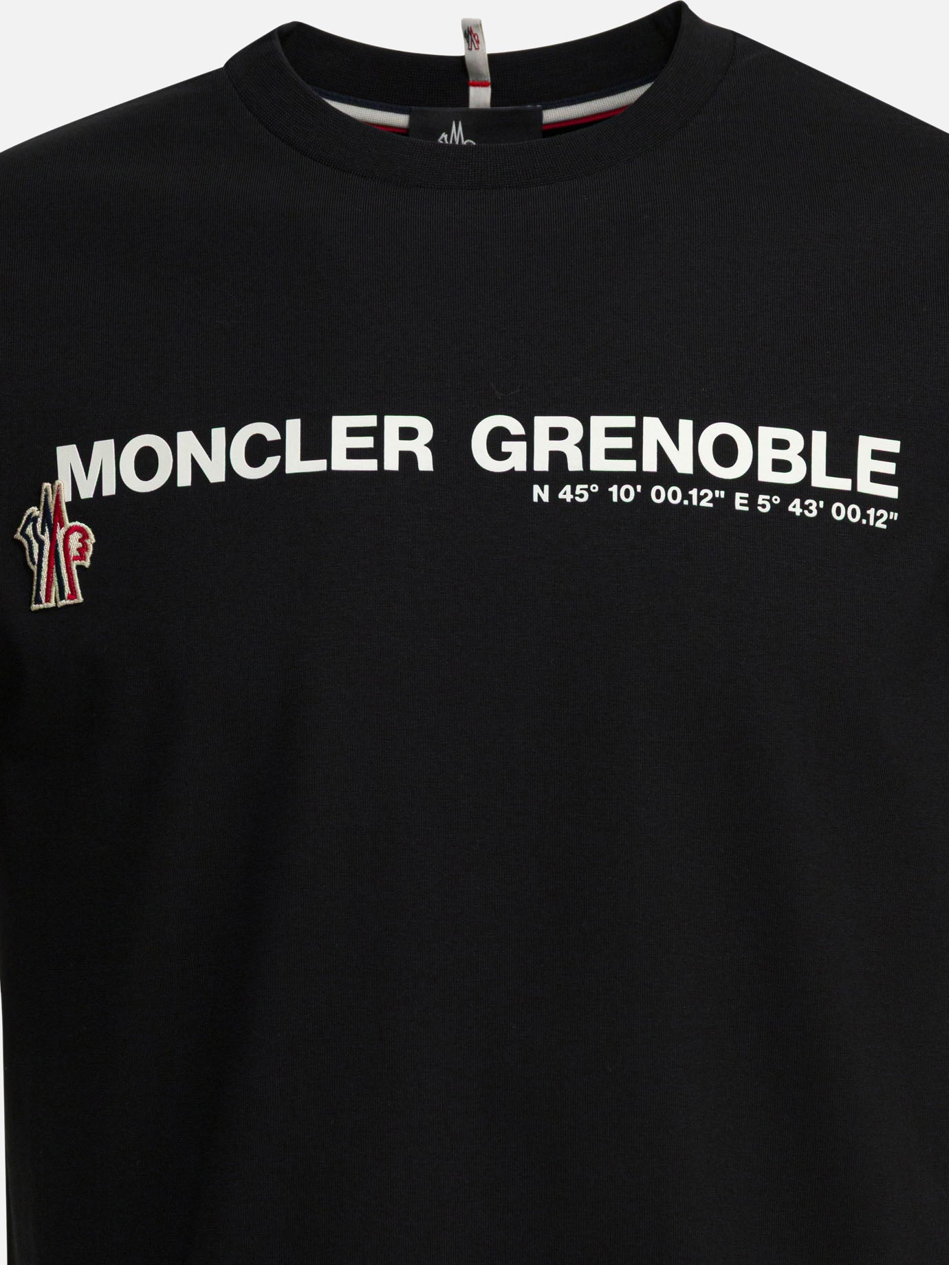 Crewneck t-shirts Logo  Black - Moncler Grenoble Men | PDP | VIETTI Online Store | Zoom-Modal_3
