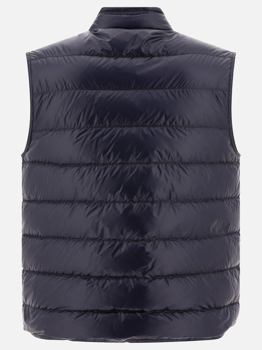 Giacche smanicate Logo  Blu - Moncler Uomo | PDP | VIETTI Online Store | 2
