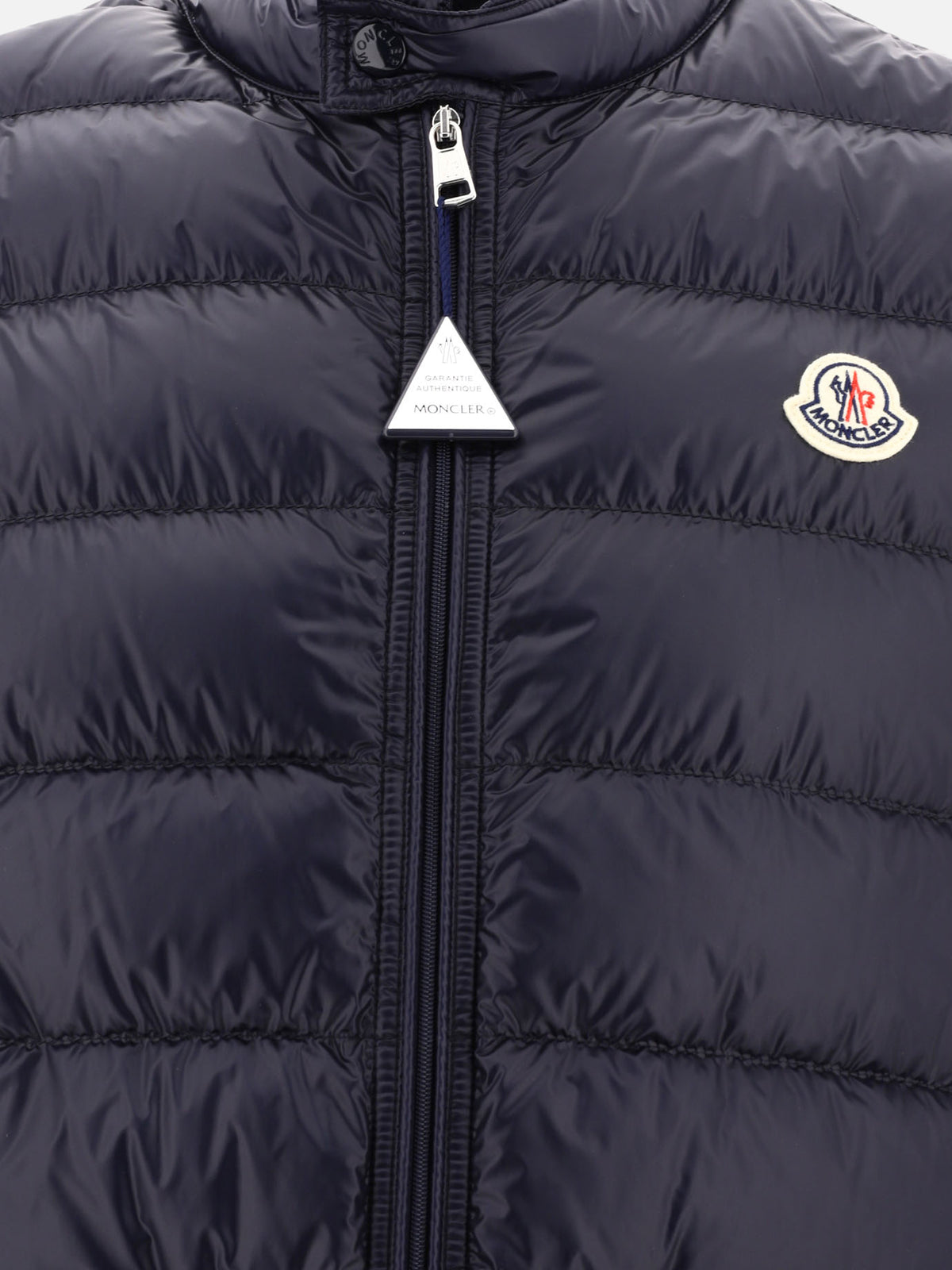 Moncler "Gui" Sleeveless jacket Blue - VIETTI